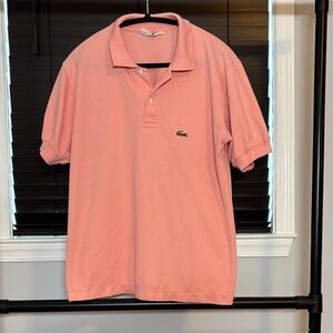 Lacoste Men's Polo in Soft Pink